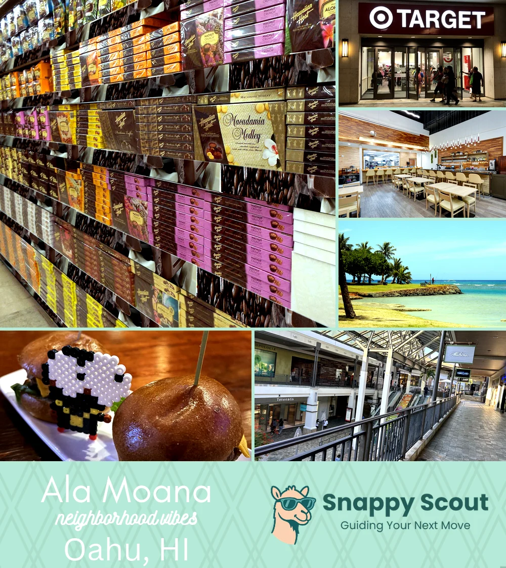 Ala Moana neighborhood photo collage