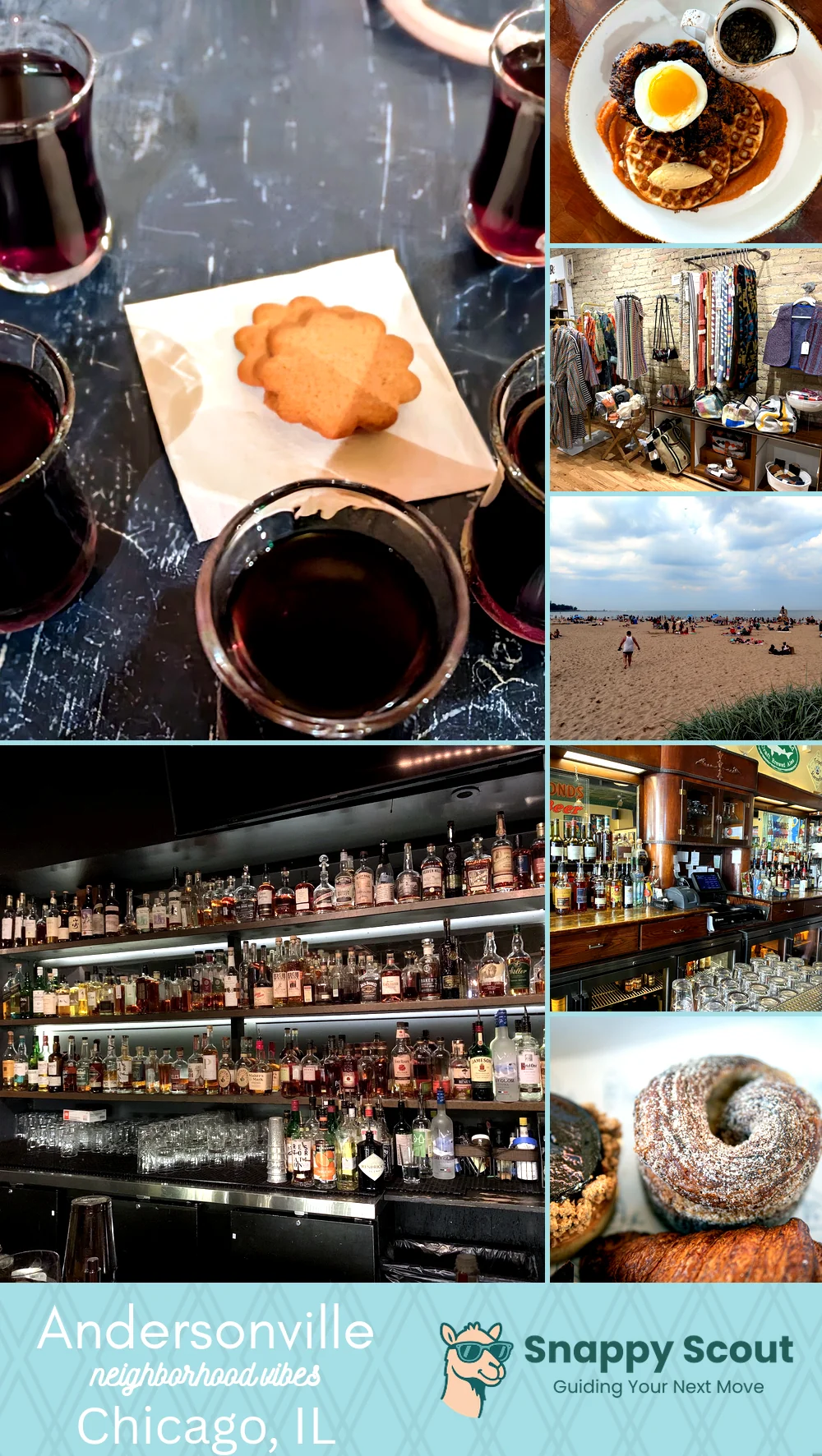 Andersonville neighborhood photo collage