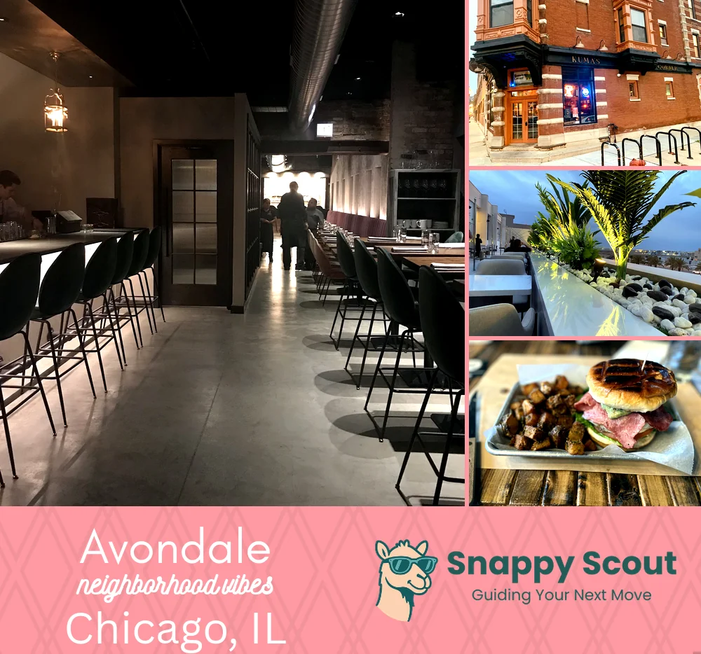 Avondale neighborhood photo collage