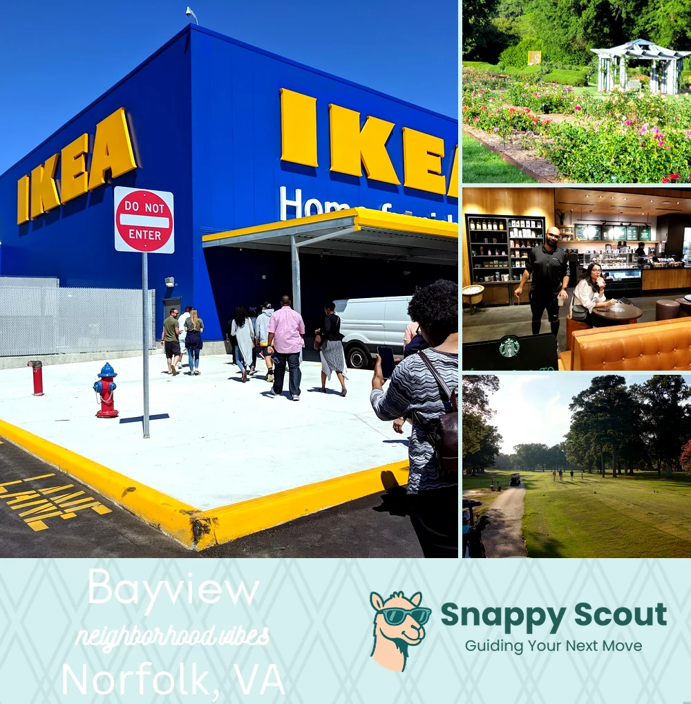 Bayview neighborhood photo collage