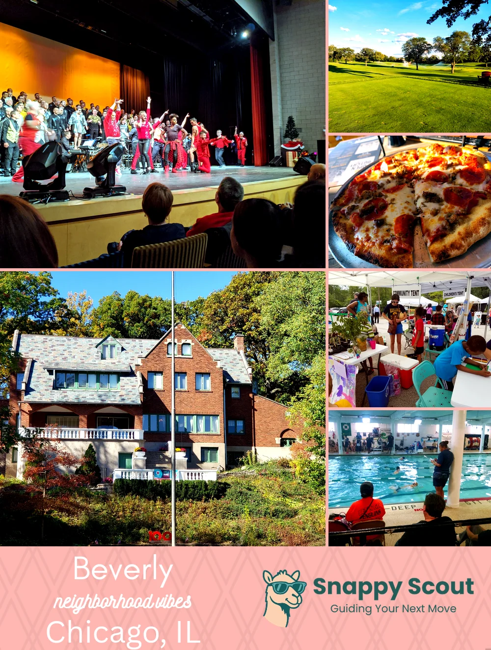 Beverly neighborhood photo collage