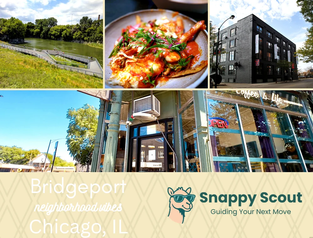 Bridgeport neighborhood photo collage