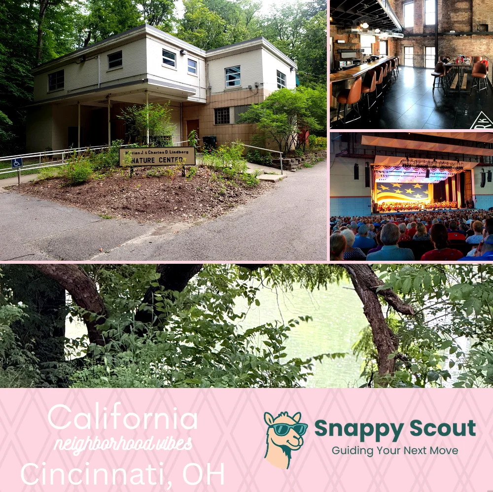 California neighborhood photo collage