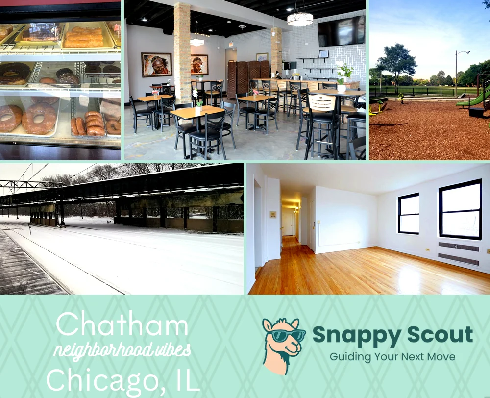 Chatham neighborhood photo collage