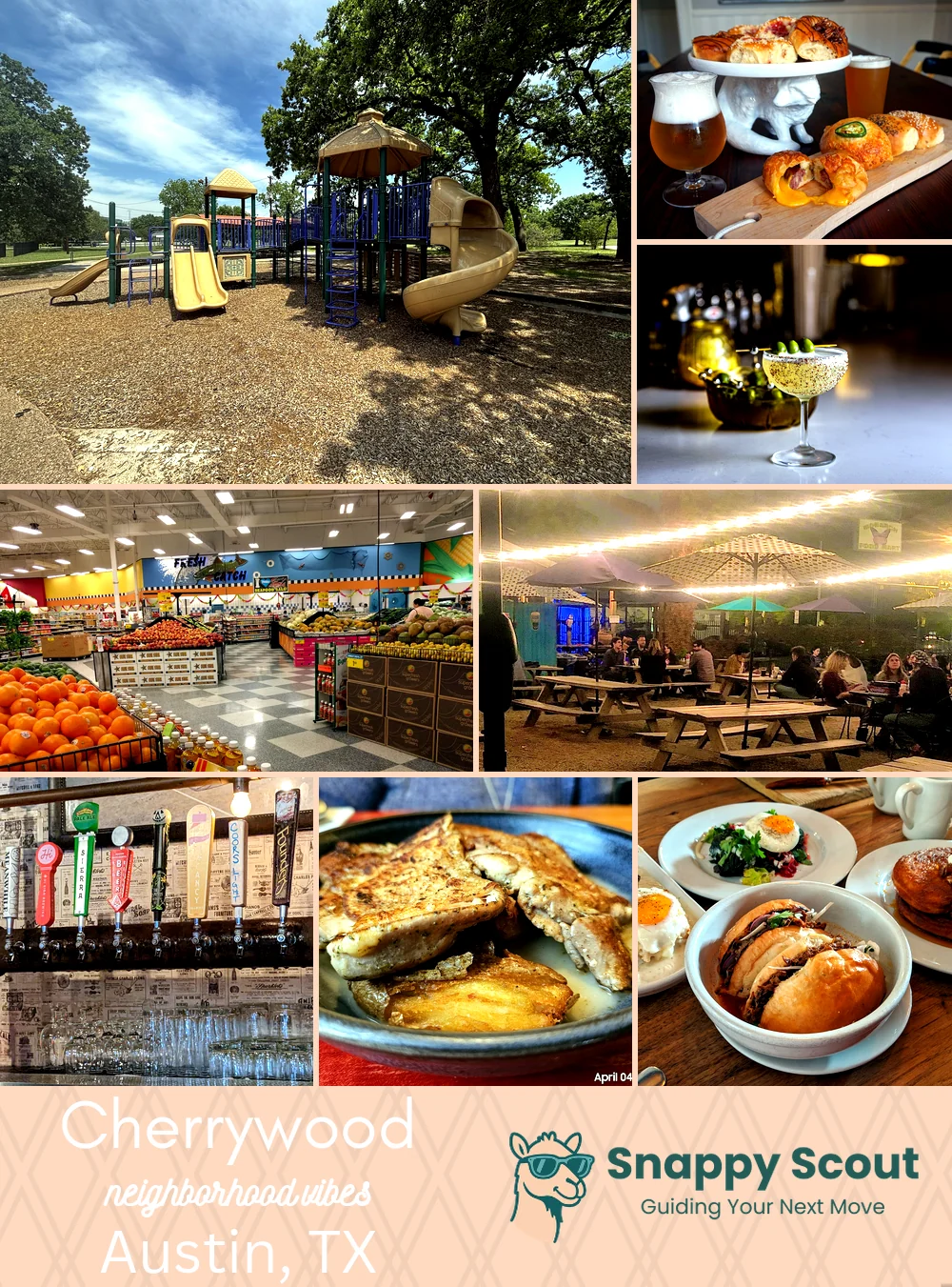 Cherrywood neighborhood photo collage