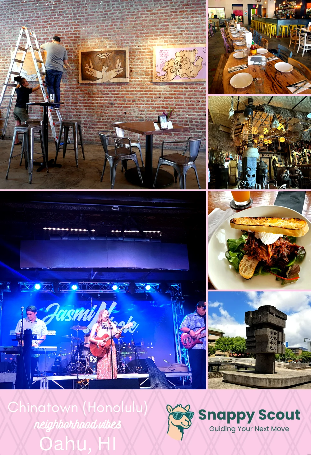 Chinatown (Honolulu) neighborhood photo collage