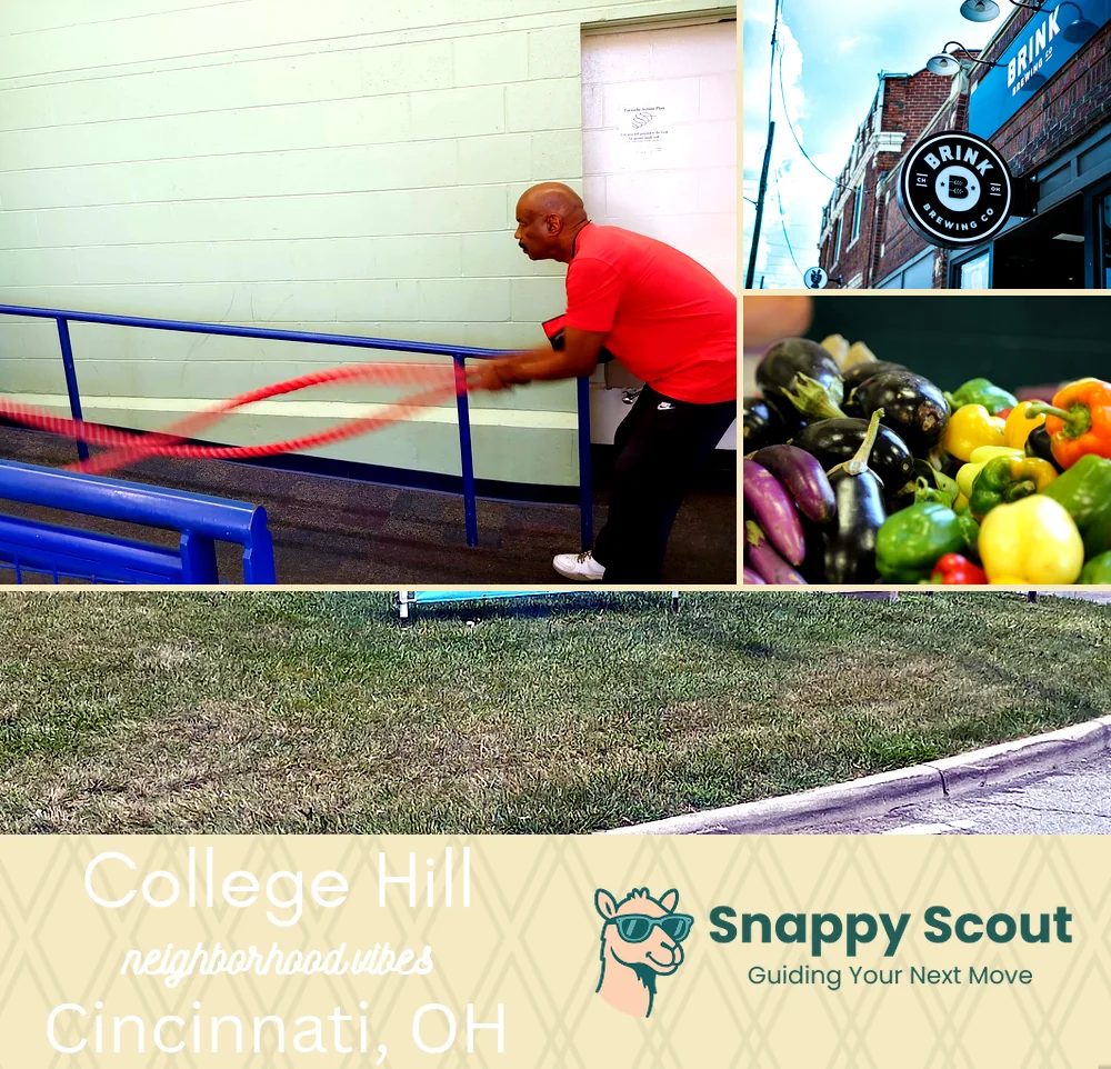 College Hill neighborhood photo collage