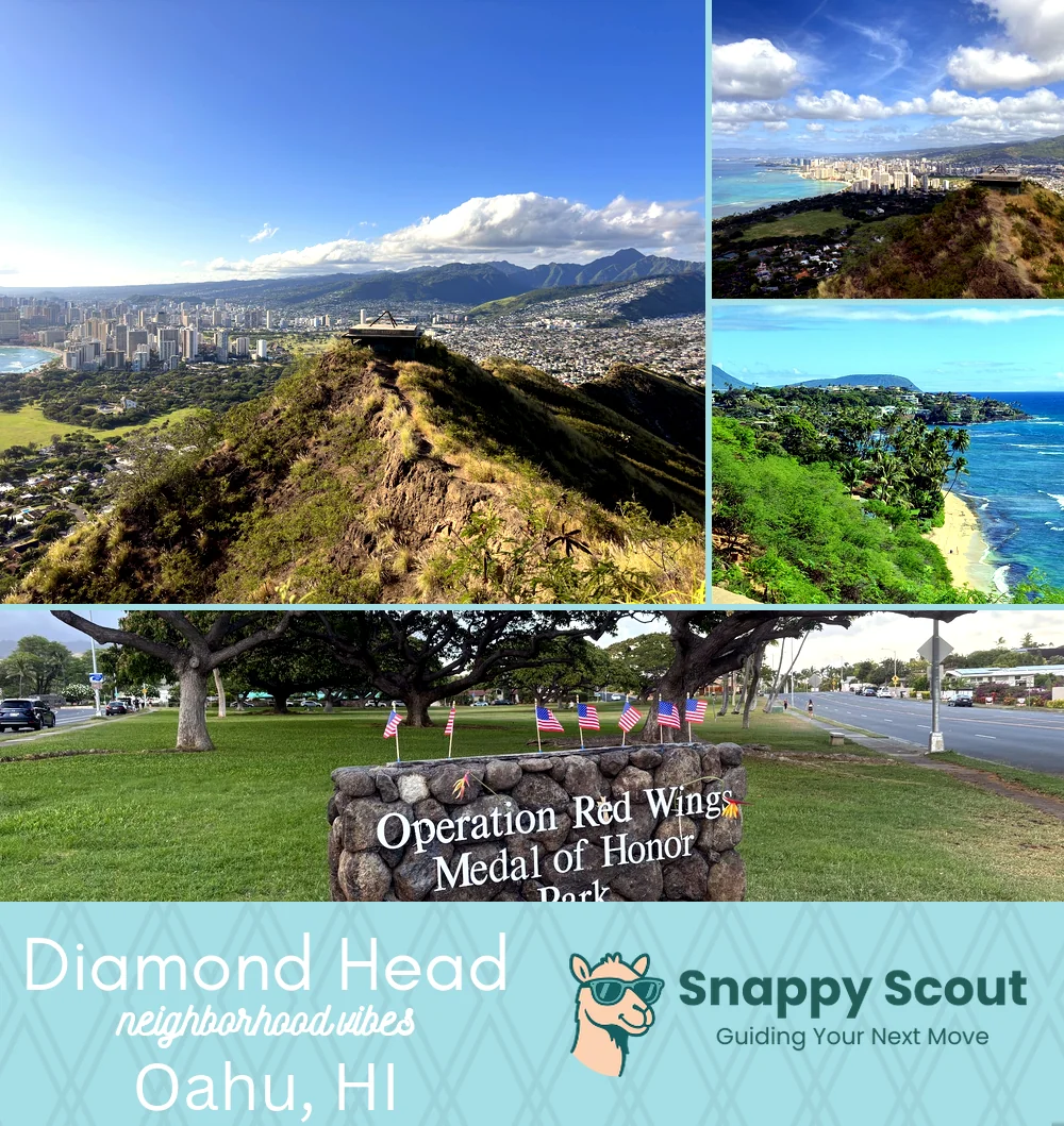 Diamond Head neighborhood photo collage