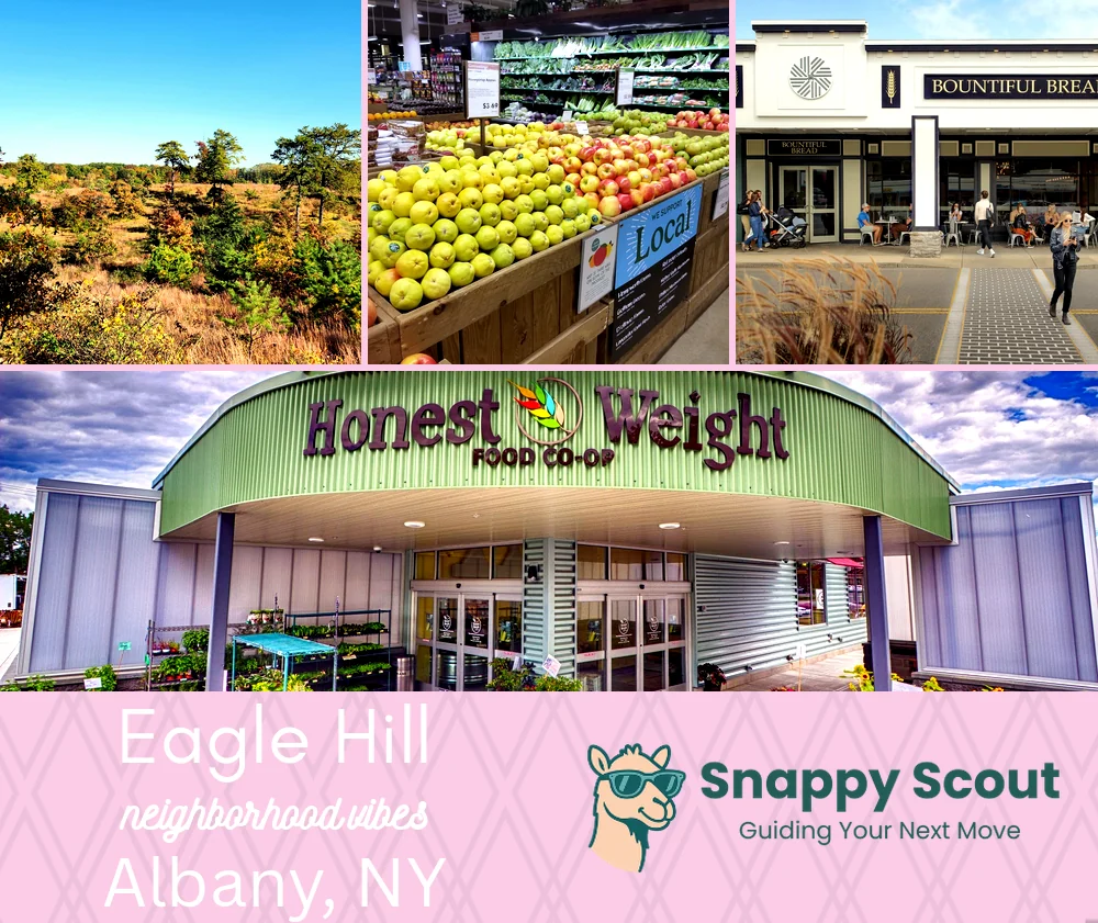 Eagle Hill neighborhood photo collage