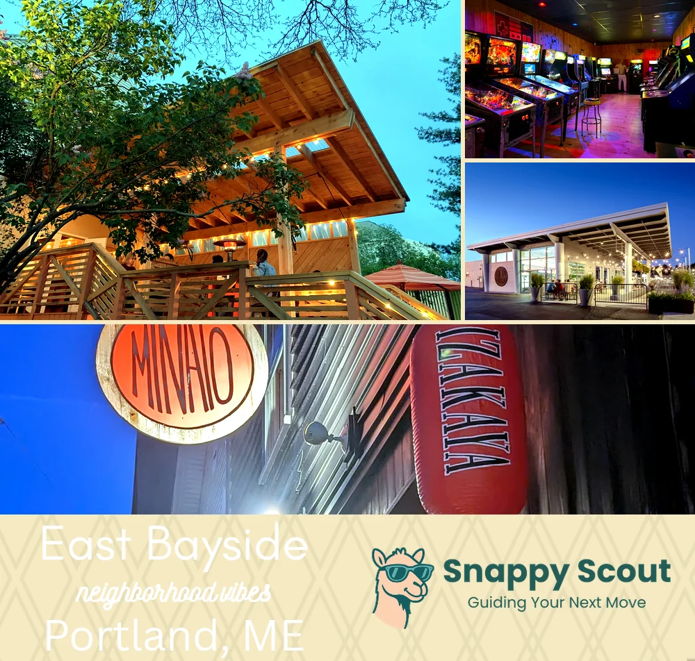 East Bayside neighborhood photo collage