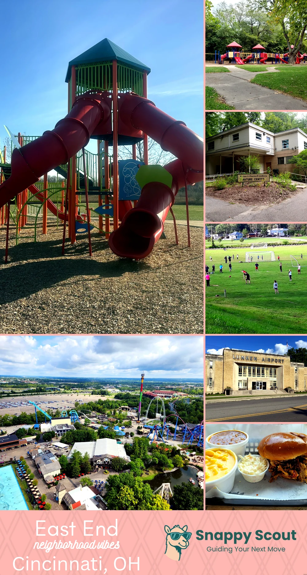 East End neighborhood photo collage