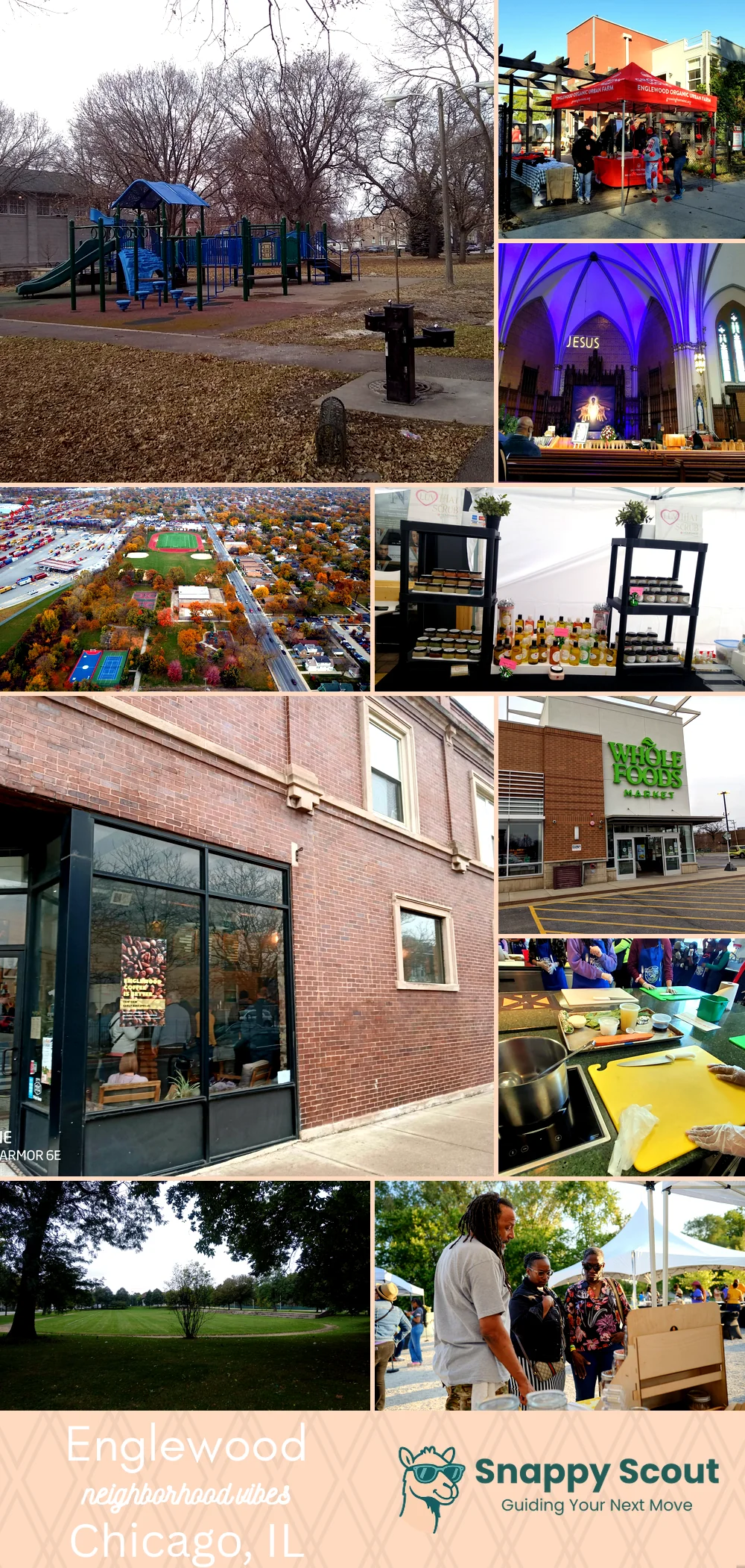 Englewood neighborhood photo collage