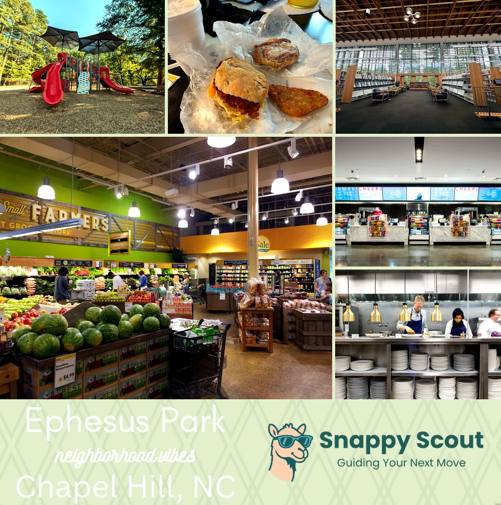 Ephesus Park neighborhood photo collage