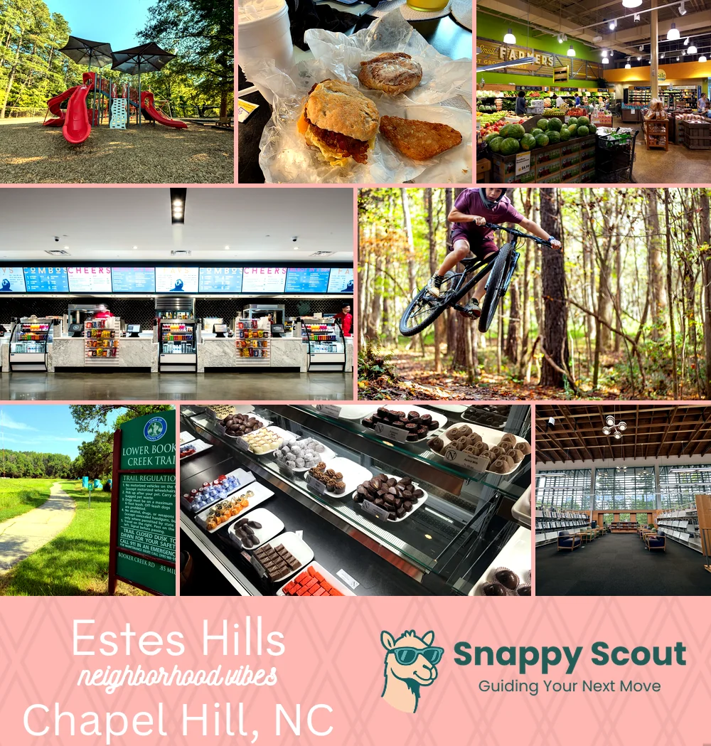 Estes Hills neighborhood photo collage
