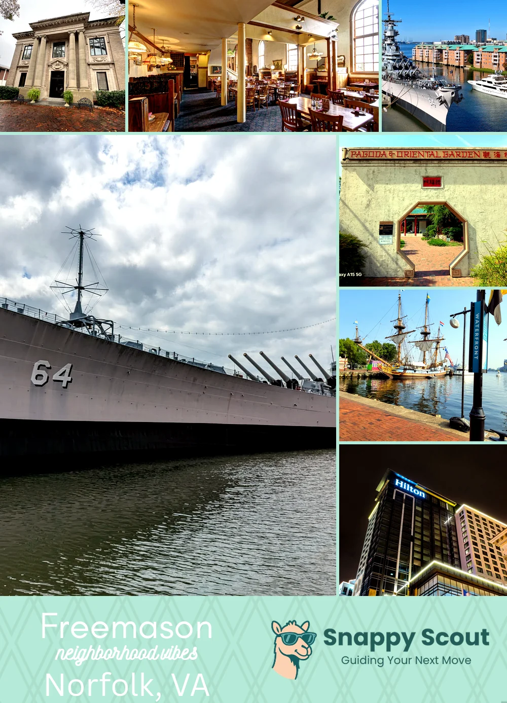 Freemason neighborhood photo collage