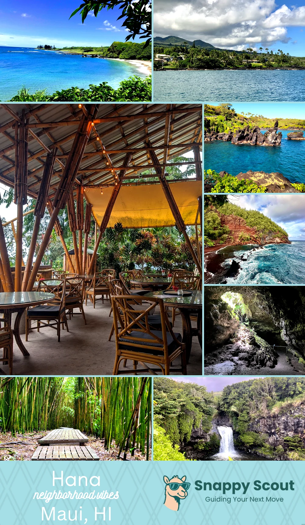 Hana neighborhood photo collage