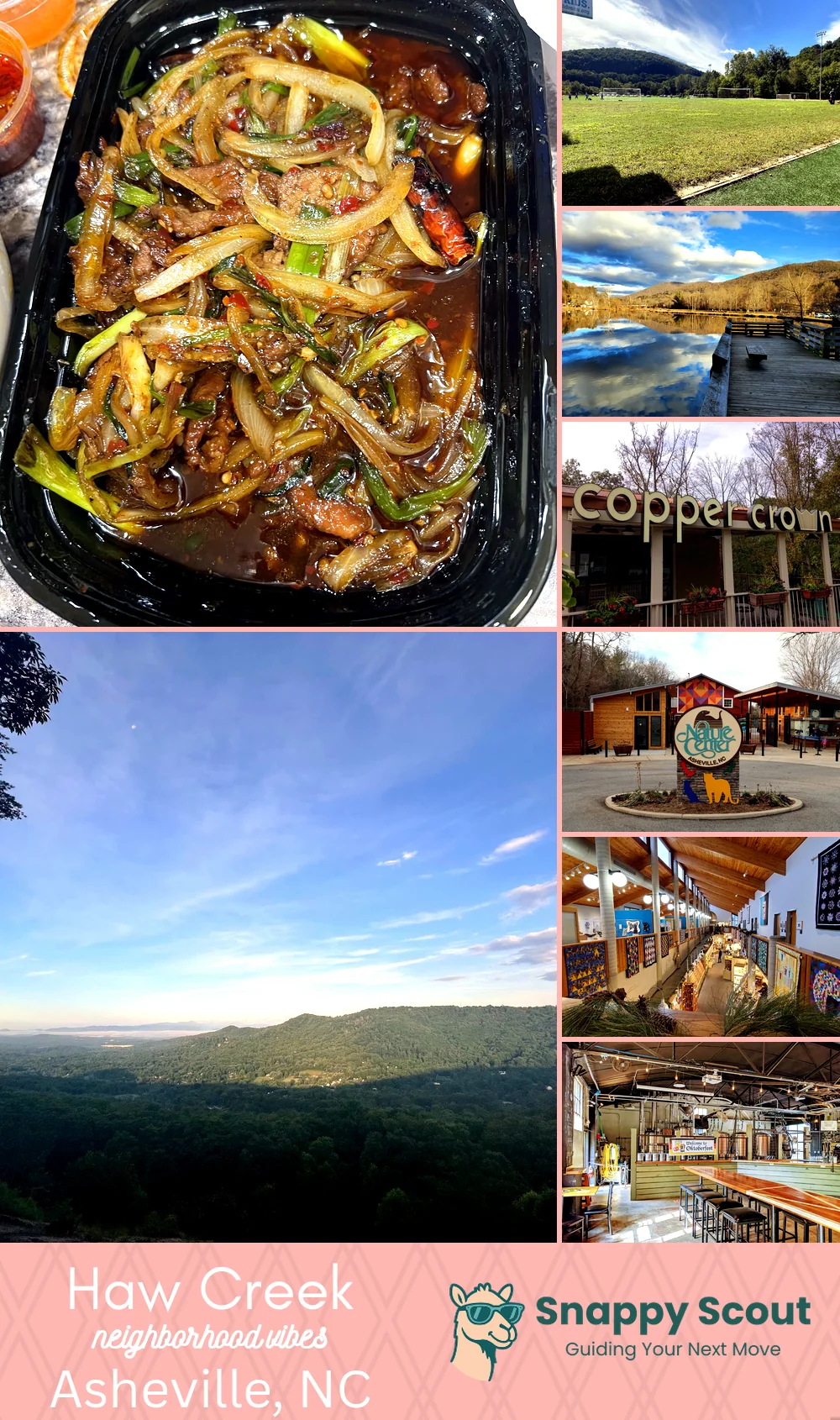 Haw Creek neighborhood photo collage