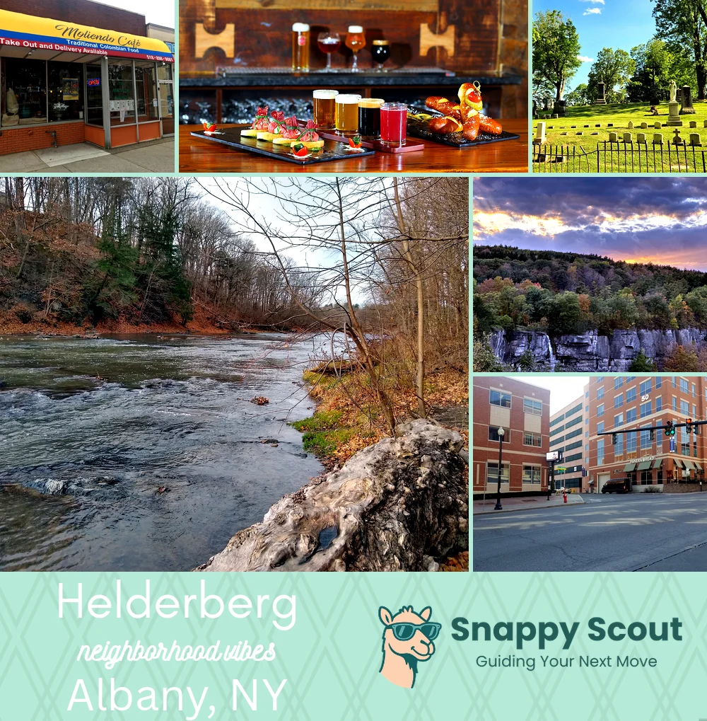 Helderberg neighborhood photo collage