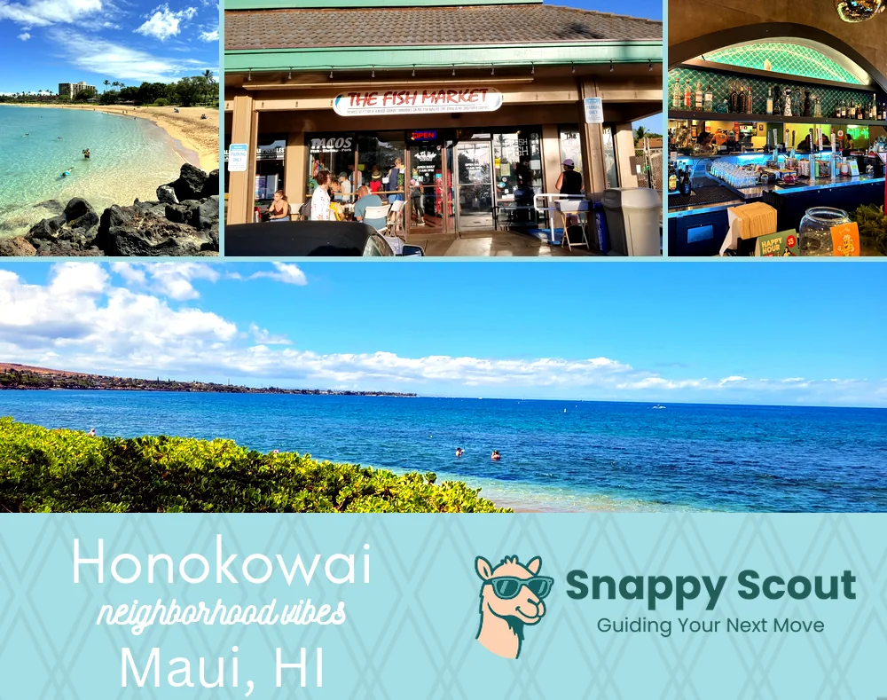 Honokowai neighborhood photo collage