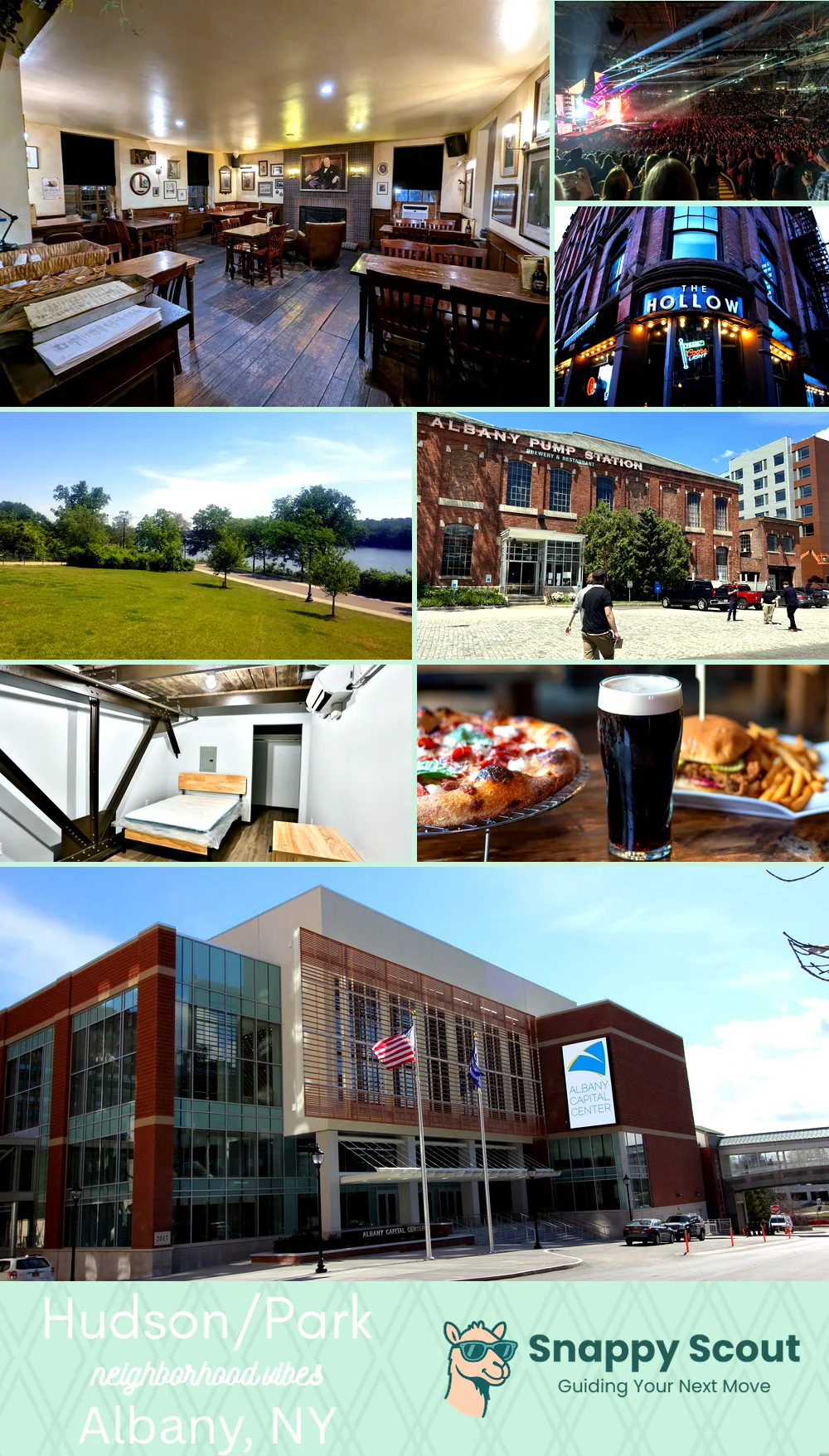 Hudson/Park neighborhood photo collage