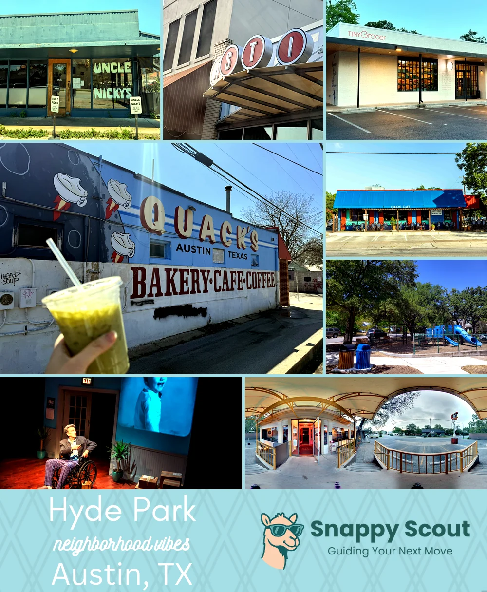 Hyde Park neighborhood photo collage