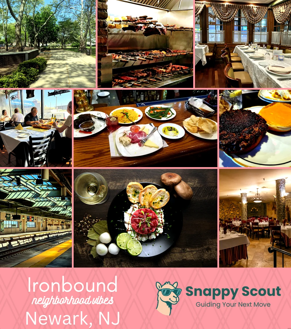 Ironbound neighborhood photo collage