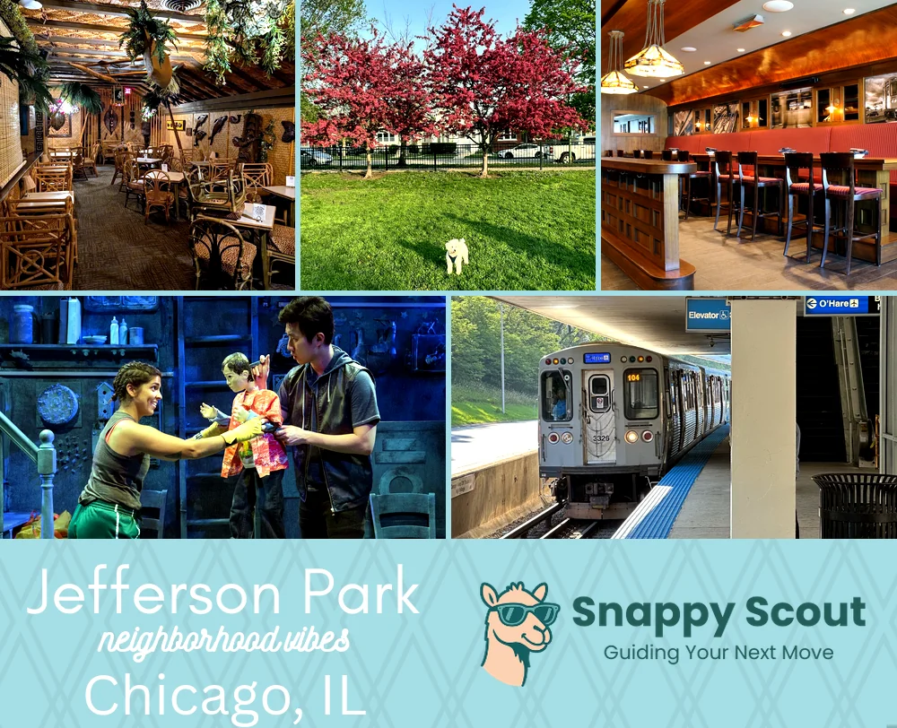 Jefferson Park neighborhood photo collage