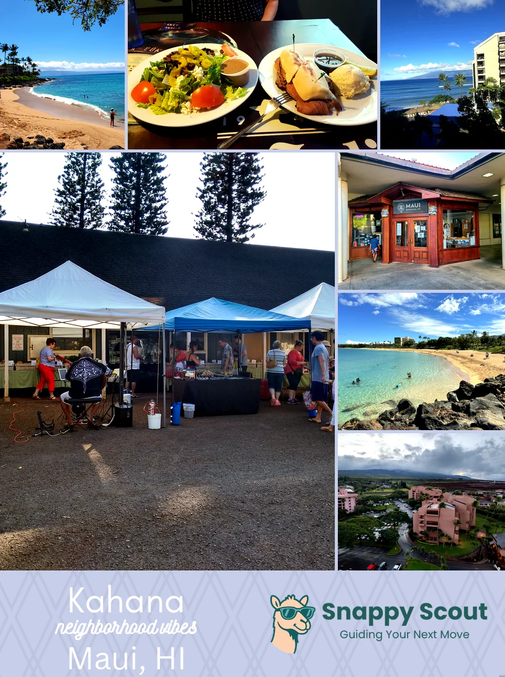 Kahana neighborhood photo collage