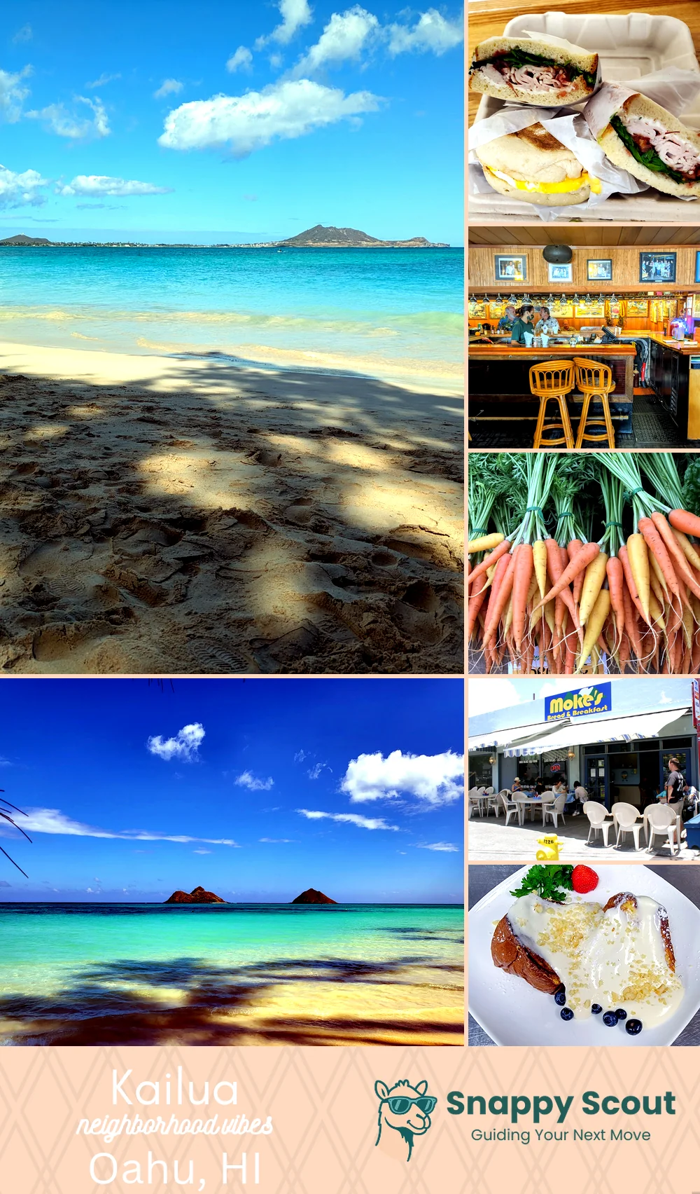 Kailua neighborhood photo collage