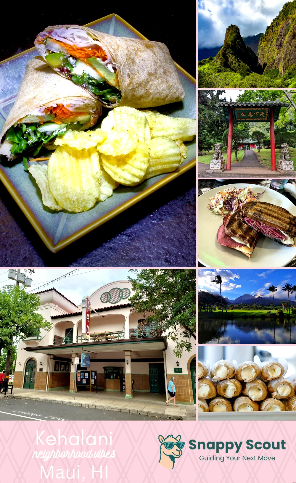 Kehalani neighborhood photo collage