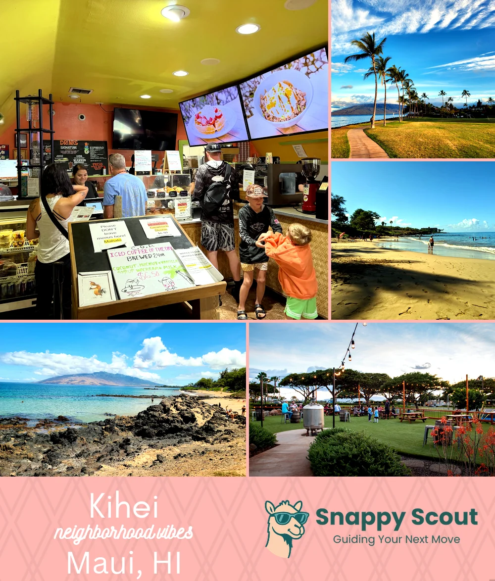 Kihei neighborhood photo collage