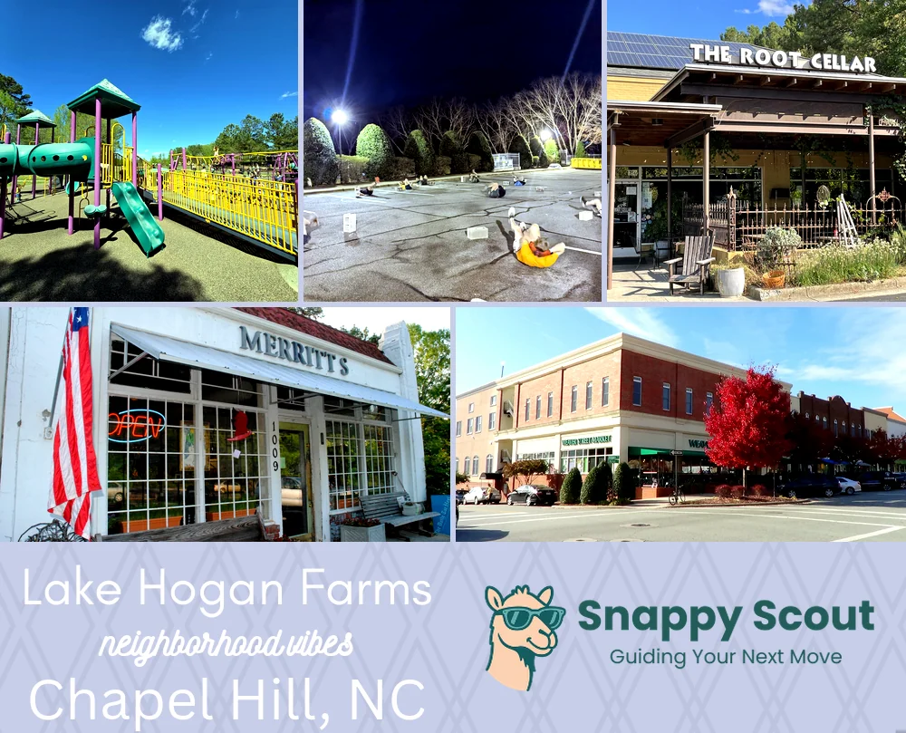 Lake Hogan Farms neighborhood photo collage