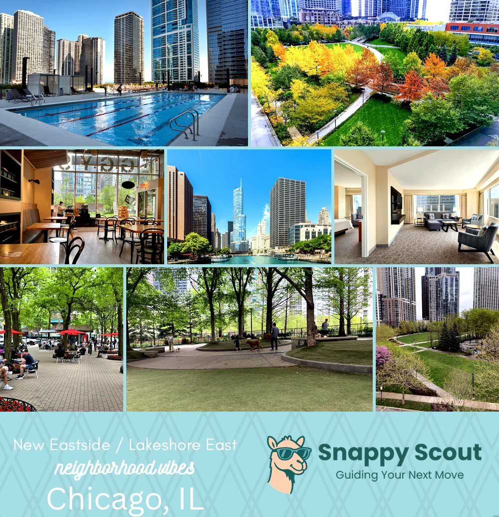 New Eastside / Lakeshore East neighborhood photo collage