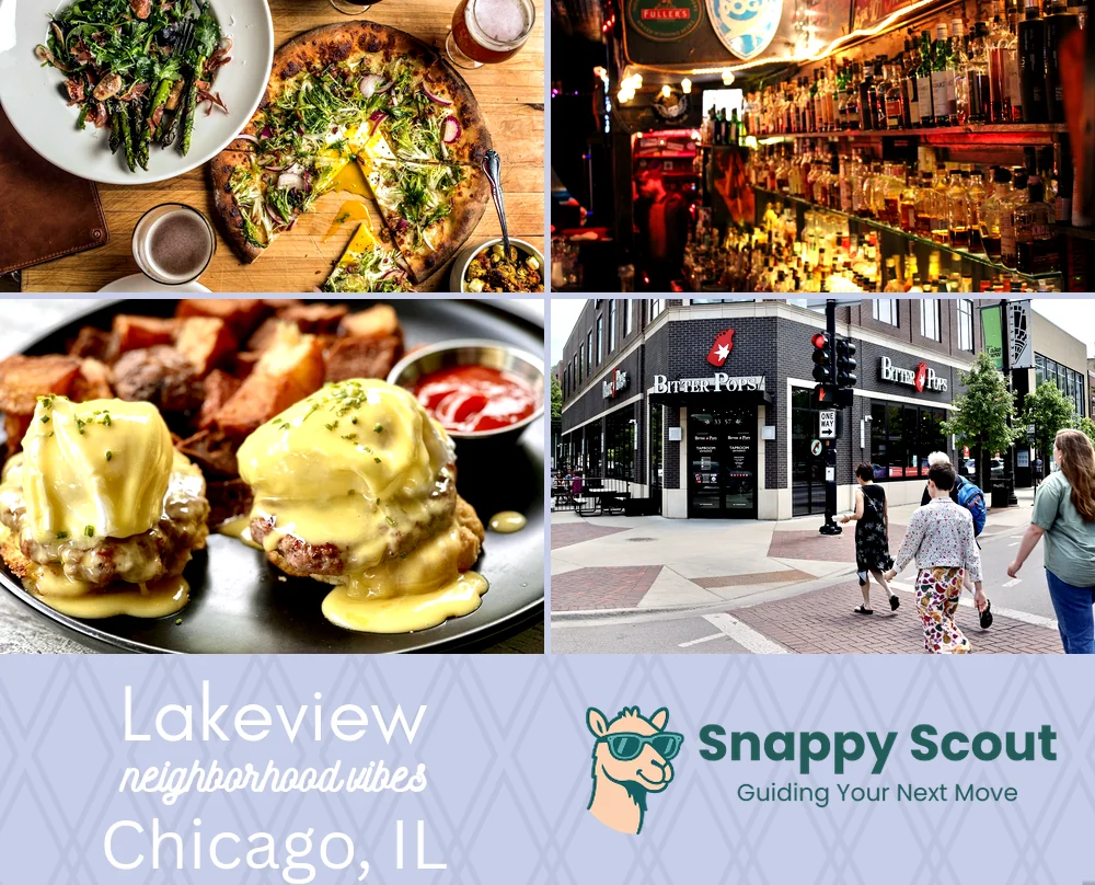 Lakeview neighborhood photo collage