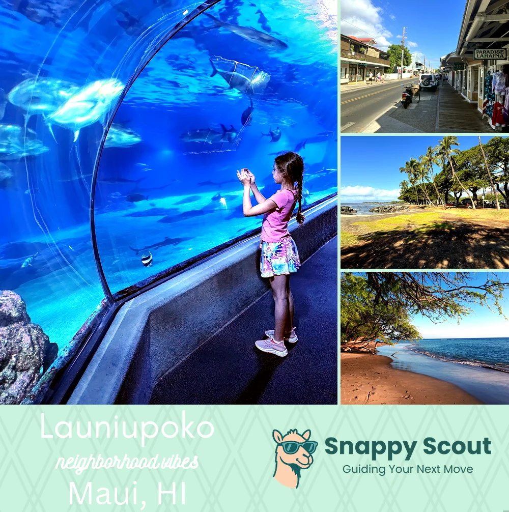 Launiupoko neighborhood photo collage