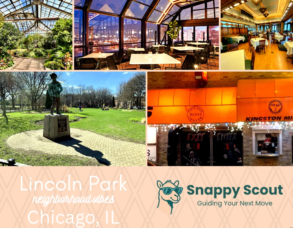 Lincoln Park neighborhood photo collage