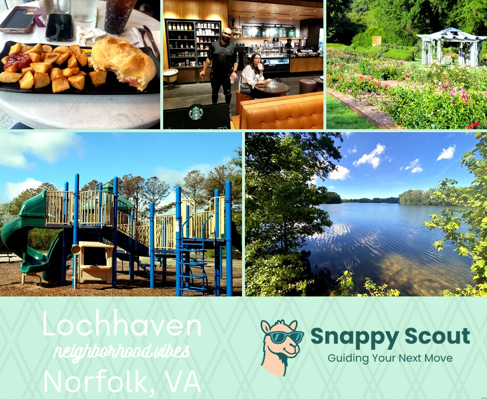 Lochhaven neighborhood photo collage