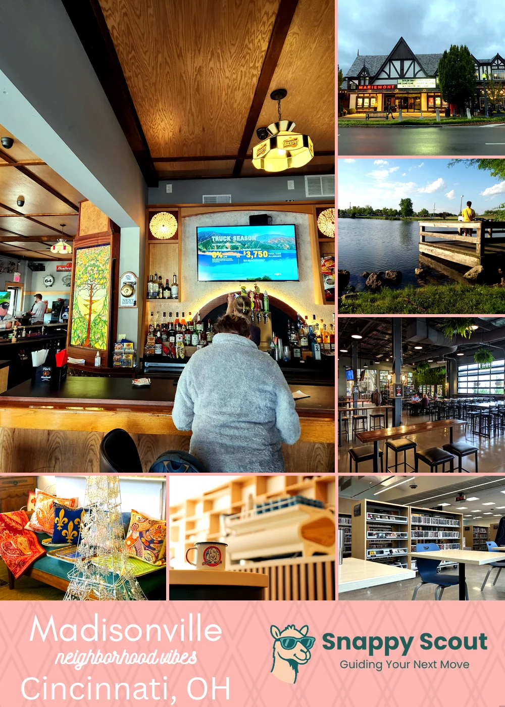 Madisonville neighborhood photo collage