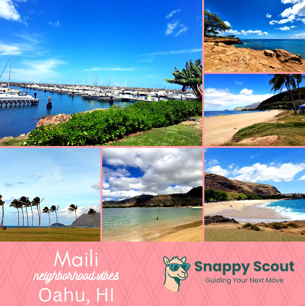 Maili neighborhood photo collage