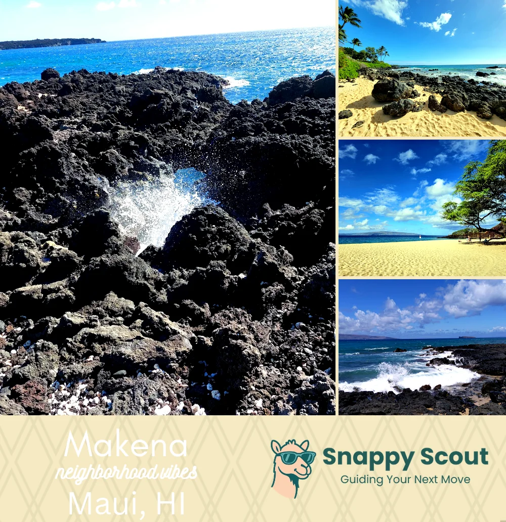 Makena neighborhood photo collage