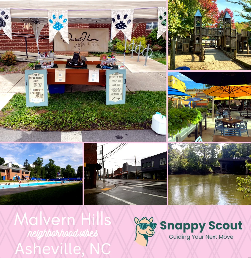 Malvern Hills neighborhood photo collage