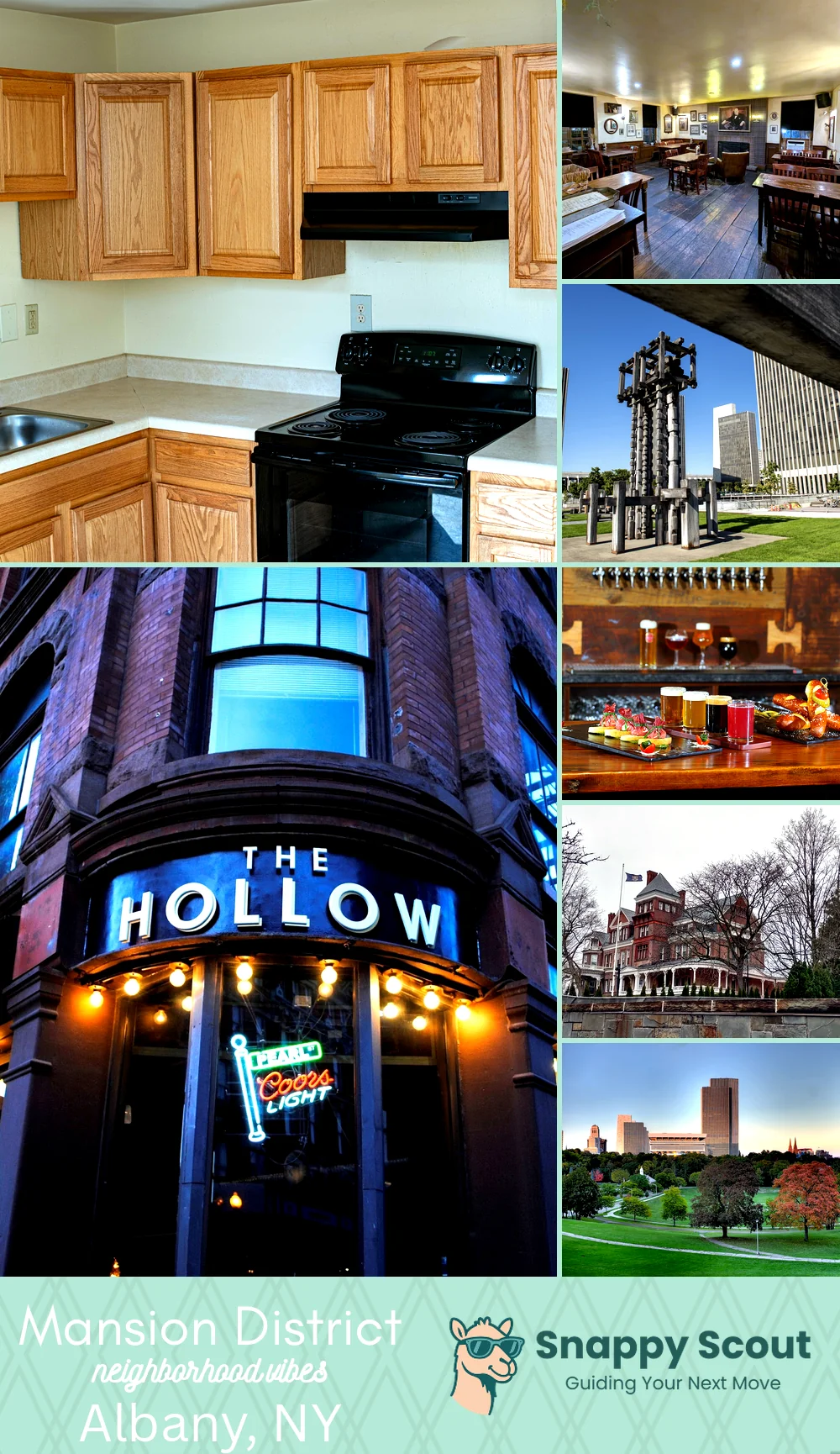 Mansion District neighborhood photo collage