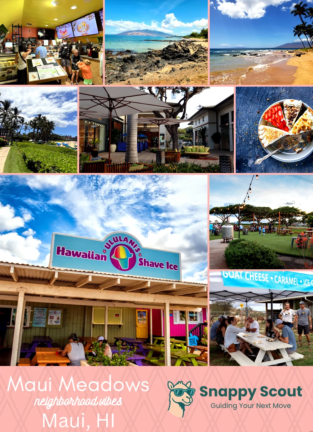 Maui Meadows neighborhood photo collage