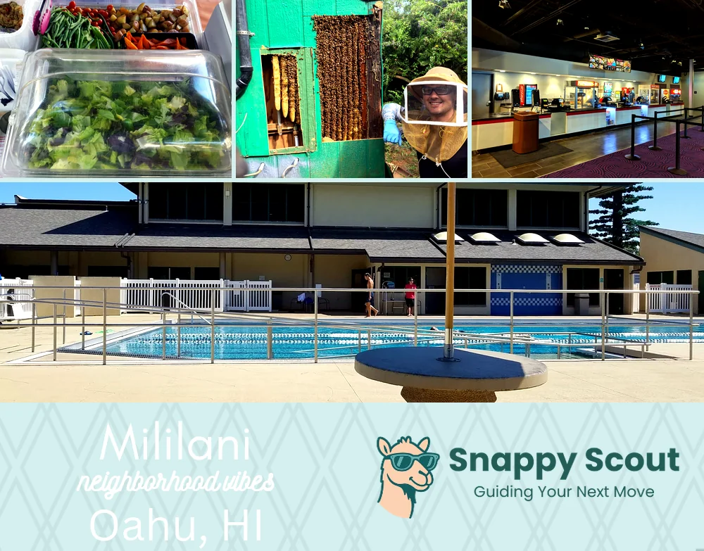 Mililani neighborhood photo collage