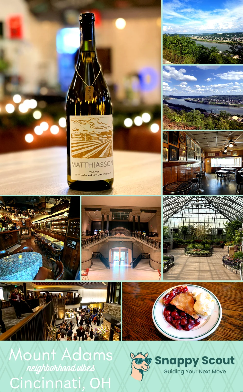 Mount Adams neighborhood photo collage