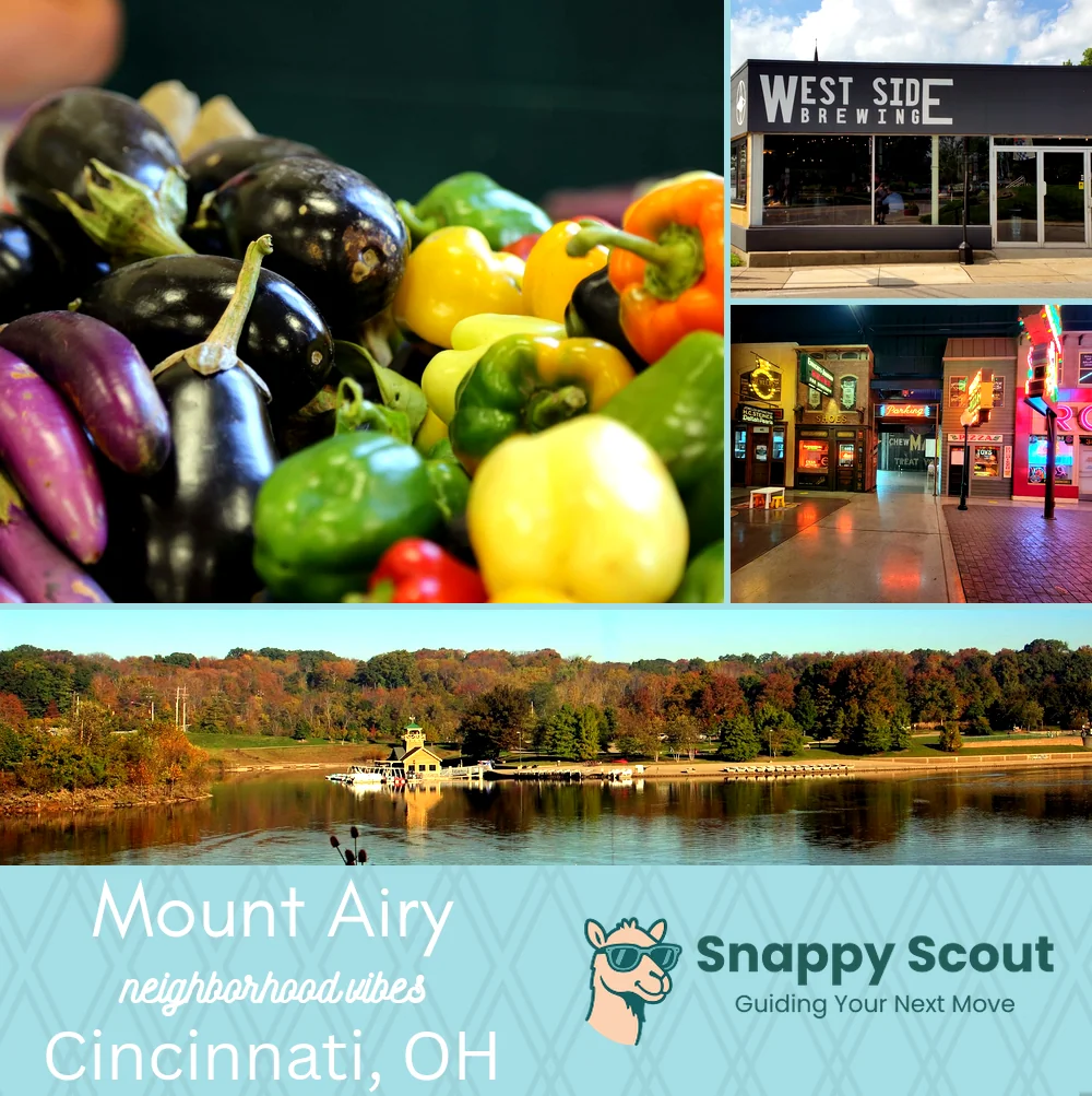 Mount Airy neighborhood photo collage