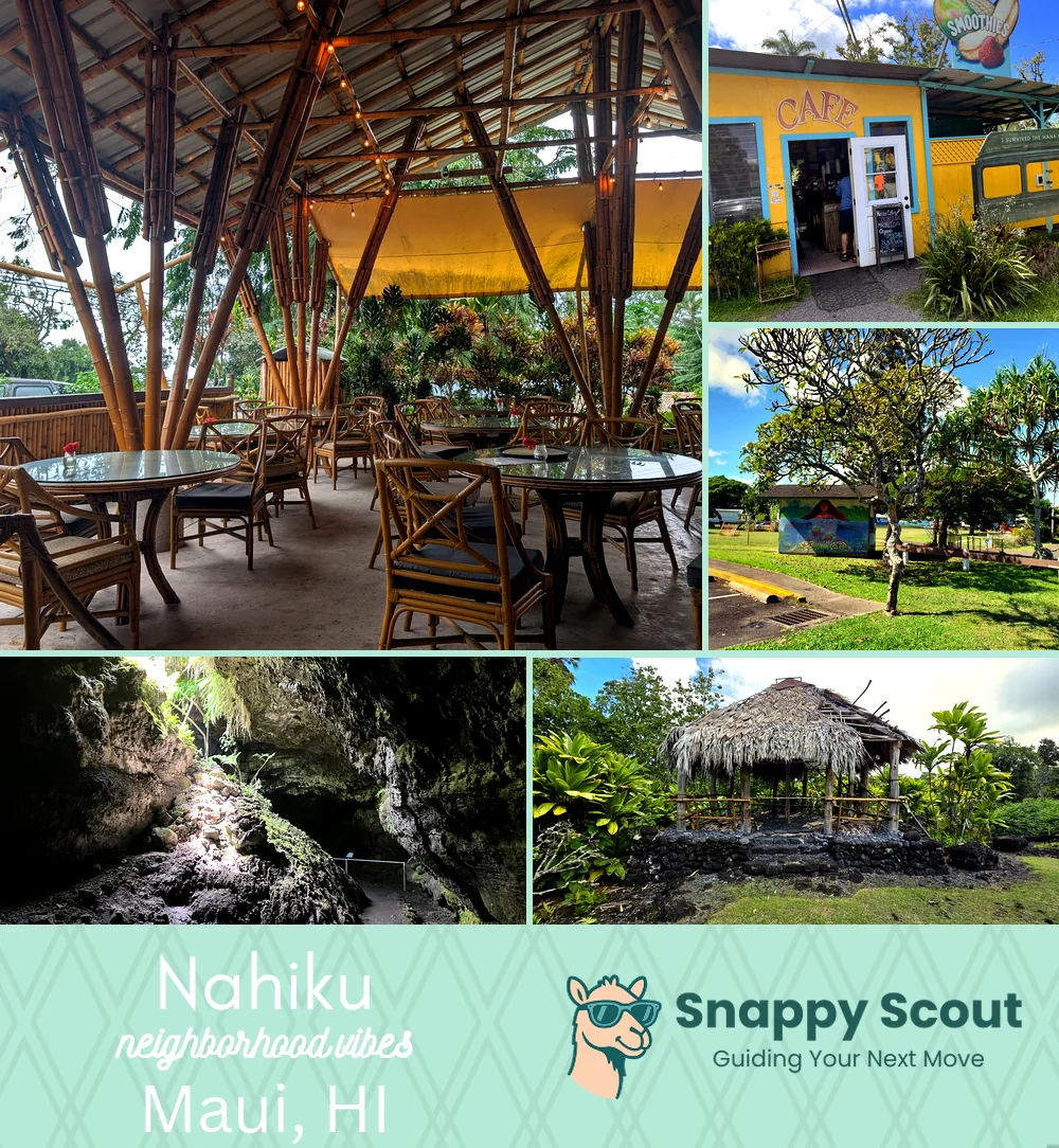 Nahiku neighborhood photo collage