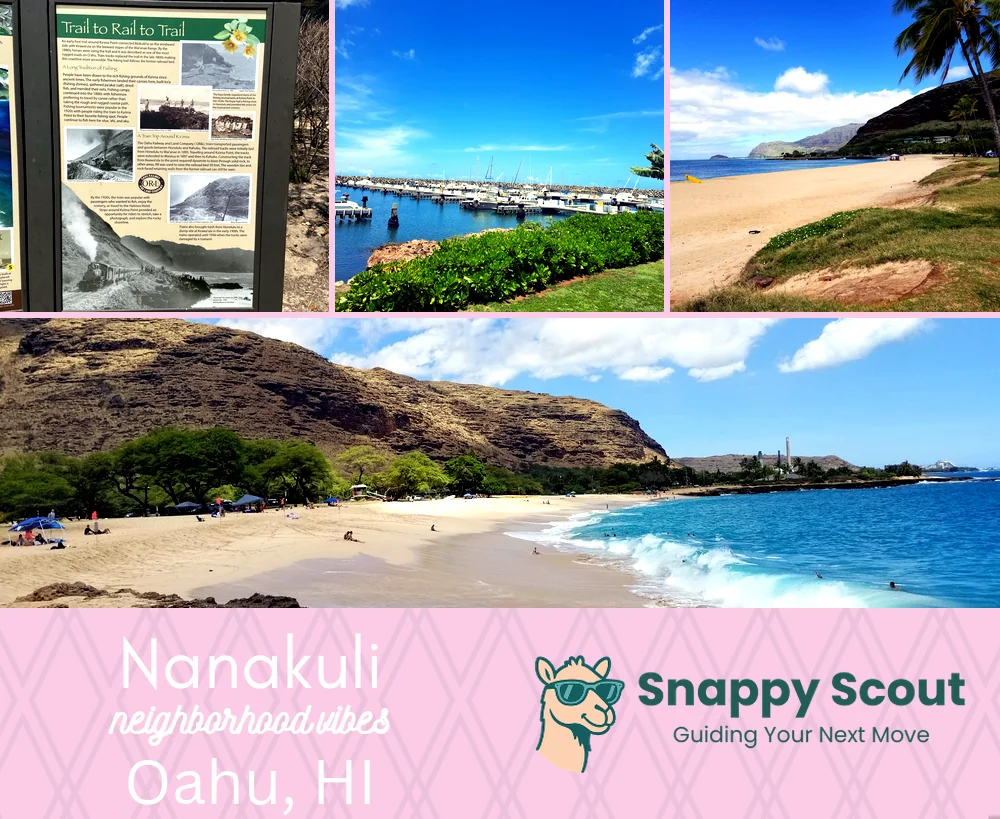 Nanakuli neighborhood photo collage