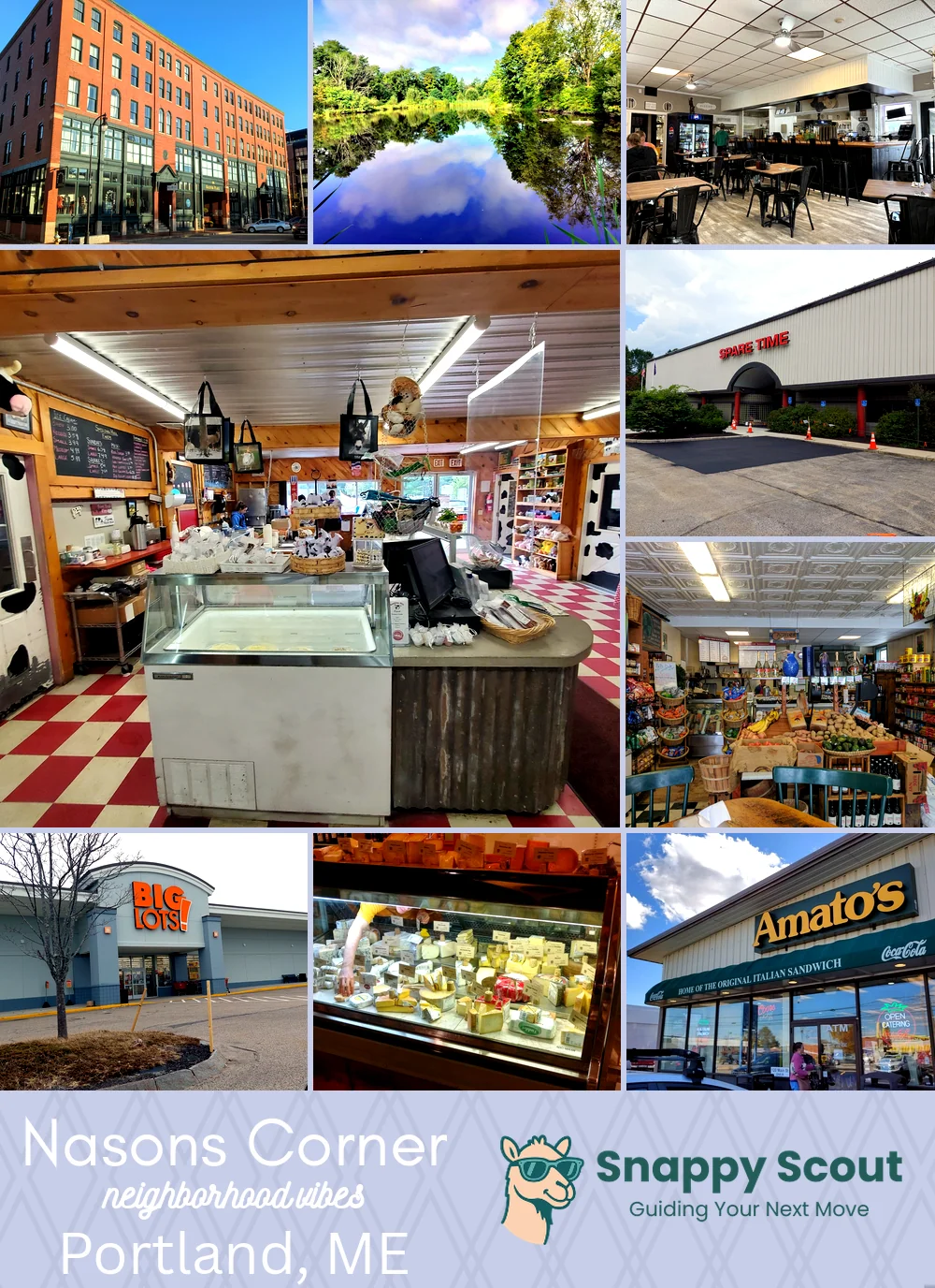 Nasons Corner neighborhood photo collage