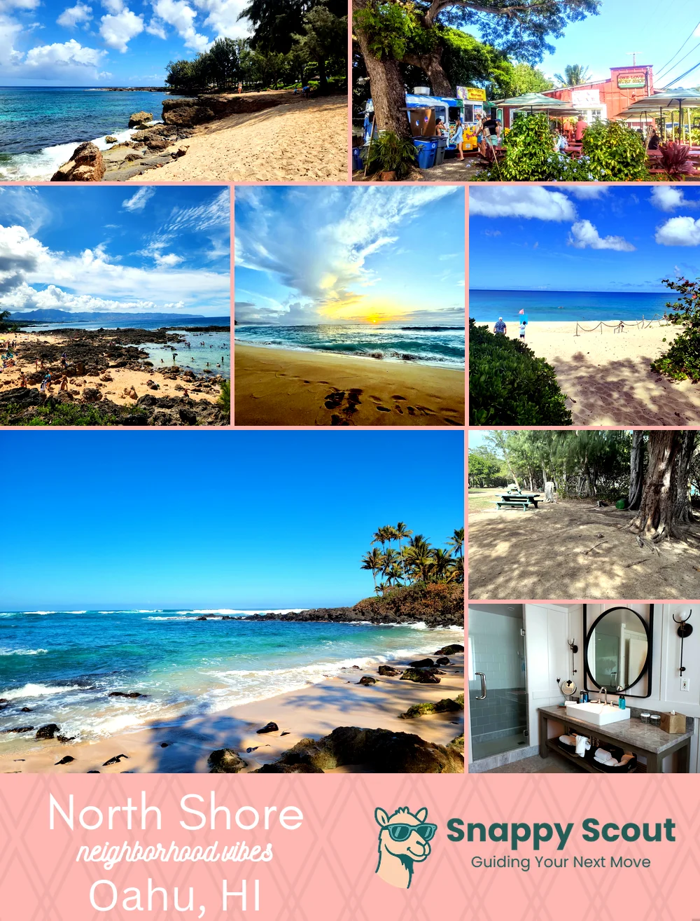 North Shore neighborhood photo collage